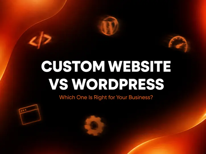 Custom coded website compared with WordPress