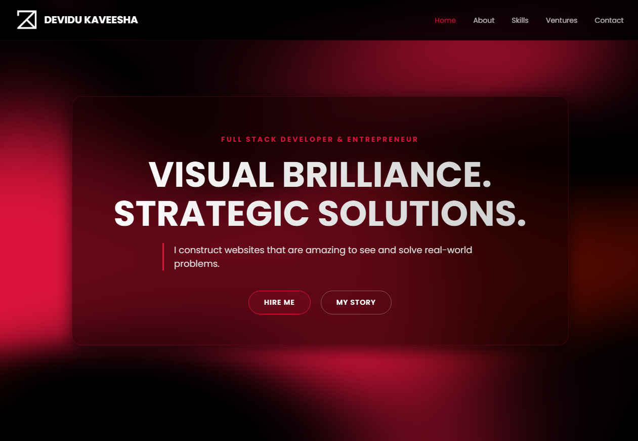 Devidu Kaveesha Portfolio