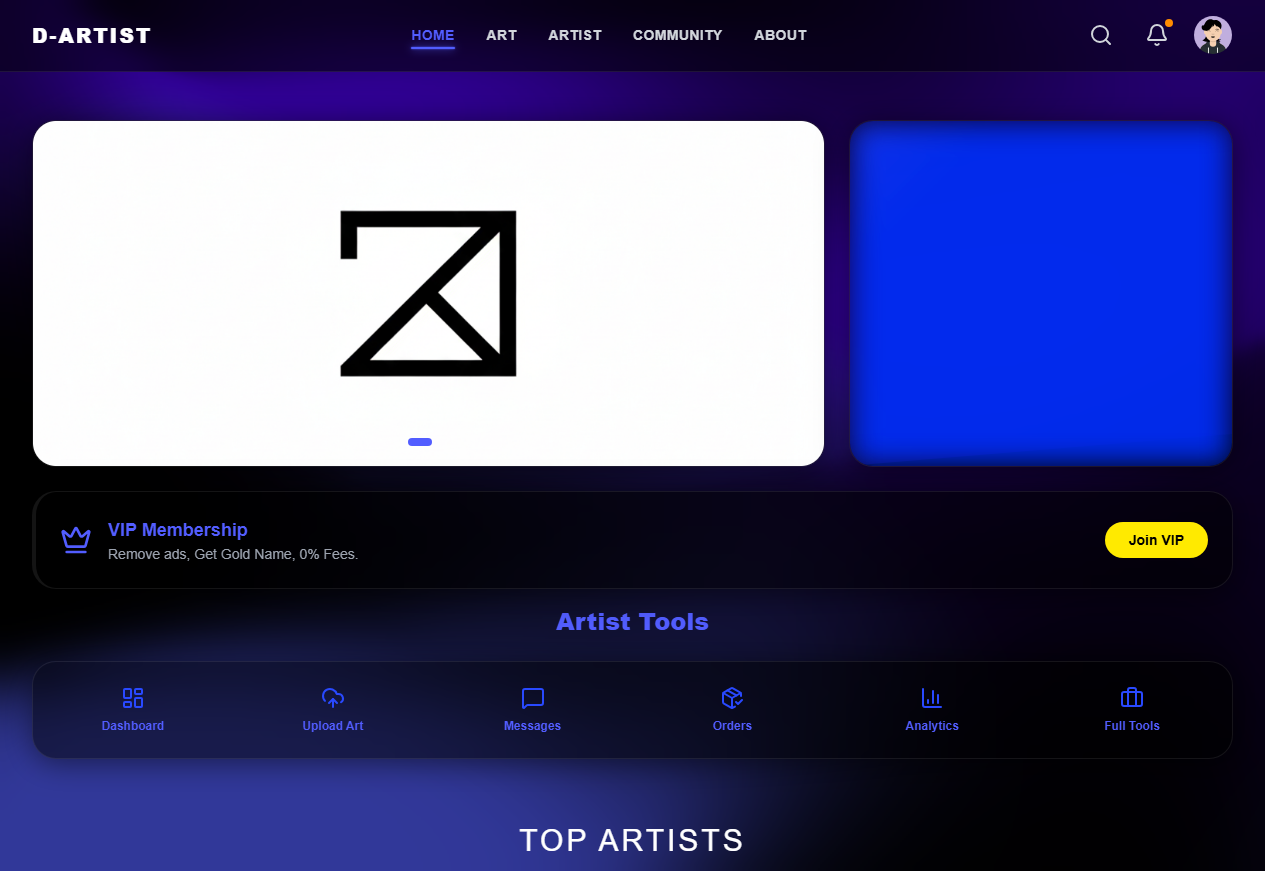 D-Artist Platform